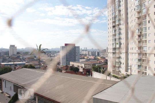 Vista da Sala de apartamento para alugar com 2 quartos, 48m² em Vila Santa Clara, São Paulo