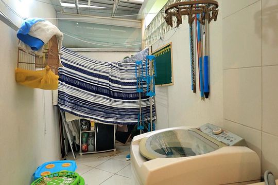 Área de Serviço de apartamento à venda com 2 quartos, 59m² em Vila Guiomar, Santo André