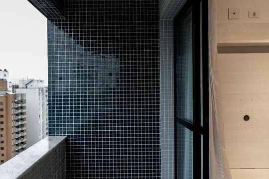 Varanda de apartamento para alugar com 1 quarto, 50m² em Indianópolis, São Paulo