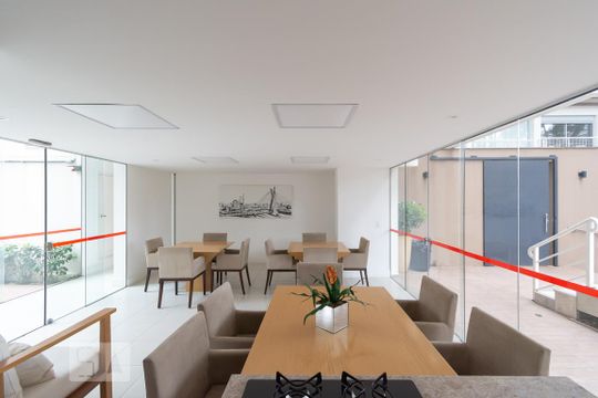Salão de Festas de apartamento à venda com 1 quarto, 53m² em Chácara Santo Antônio (zona Sul), São Paulo