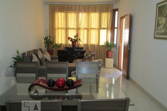 Sala de apartamento à venda com 3 quartos, 130m² em Lourdes, Belo Horizonte