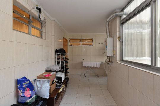Área de serviço de apartamento à venda com 3 quartos, 252m² em Bom Retiro, São Paulo