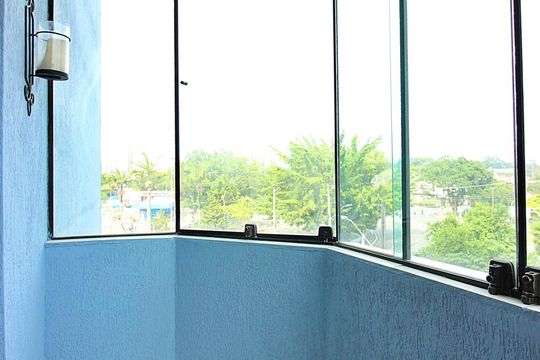 Varanda da Sala de apartamento à venda com 2 quartos, 72m² em Centro, São Bernardo do Campo