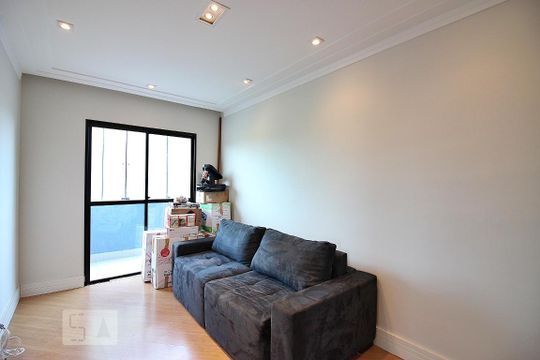 Sala  de apartamento à venda com 2 quartos, 72m² em Centro, São Bernardo do Campo