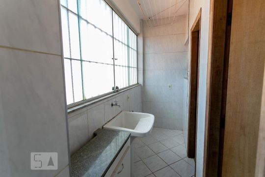 Área de Serviço de apartamento à venda com 3 quartos, 170m² em Itapoã, Belo Horizonte