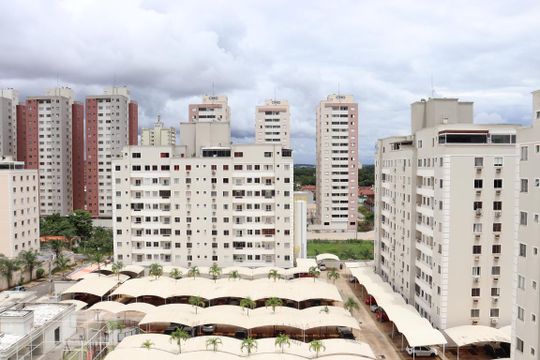 Vista da Sacada de apartamento para alugar com 2 quartos, 50m² em Setor Negrão de Lima, Goiânia