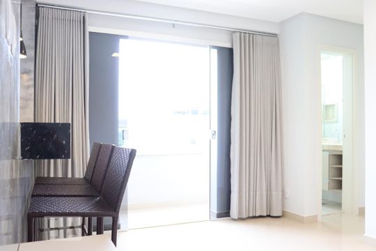 Sala de apartamento para alugar com 2 quartos, 50m² em Setor Negrão de Lima, Goiânia