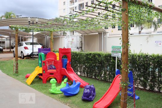 Área Comum - Playground de apartamento para alugar com 2 quartos, 50m² em Setor Negrão de Lima, Goiânia