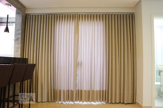 Sala de apartamento para alugar com 2 quartos, 50m² em Setor Negrão de Lima, Goiânia