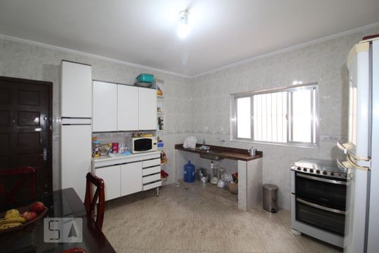 Cozinha de casa à venda com 3 quartos, 177m² em Osvaldo Cruz, São Caetano do Sul