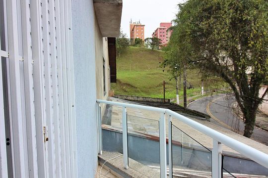 Varanda do Quarto 1 - Suíte de casa à venda com 3 quartos, 148m² em Santa Terezinha, São Bernardo do Campo