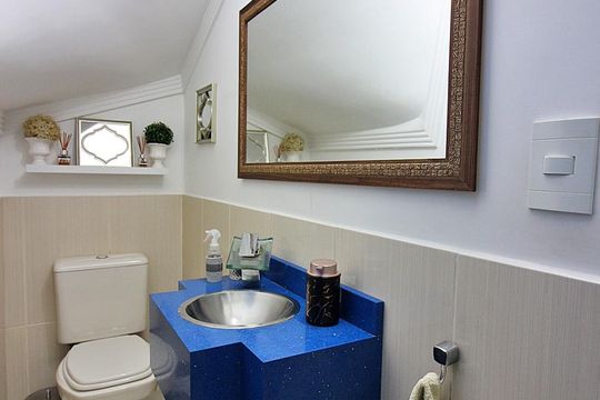 Lavabo  de casa à venda com 3 quartos, 148m² em Santa Terezinha, São Bernardo do Campo