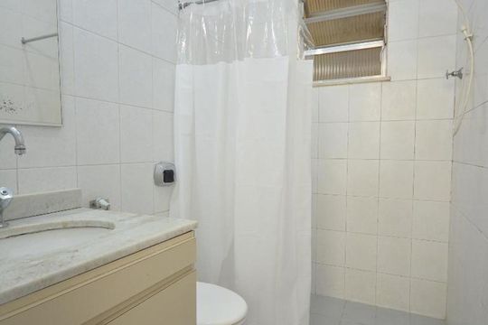 Banheiro Social de apartamento à venda com 1 quarto, 40m² em Flamengo, Rio de Janeiro