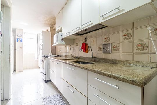 Cozinha de apartamento à venda com 3 quartos, 195m² em Pechincha, Rio de Janeiro