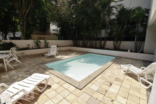 Área comum - Piscina de apartamento à venda com 3 quartos, 65m² em Vila Andrade, São Paulo