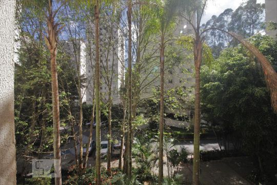 Vista da sala de apartamento à venda com 3 quartos, 65m² em Vila Andrade, São Paulo