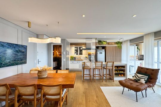 Sala de apartamento à venda com 2 quartos, 95m² em Centro, São Bernardo do Campo