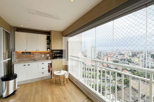 Sacada  de apartamento à venda com 2 quartos, 95m² em Centro, São Bernardo do Campo