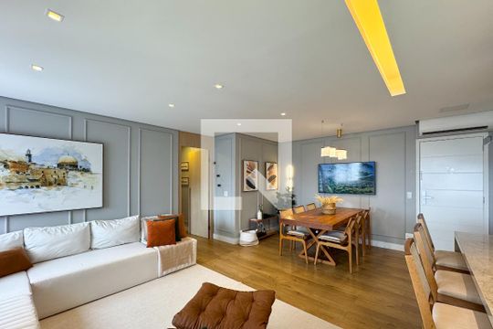 Sala de apartamento à venda com 2 quartos, 95m² em Centro, São Bernardo do Campo