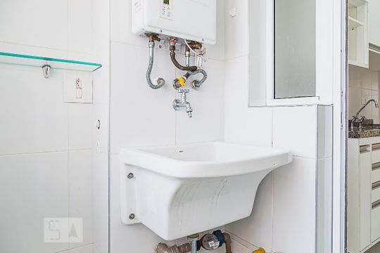 Área de Serviço de apartamento à venda com 2 quartos, 66m² em Olímpico, São Caetano do Sul