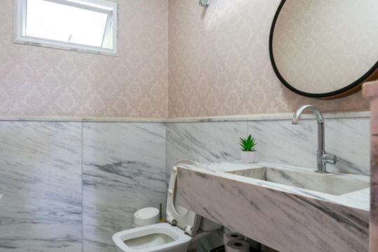Lavabo de casa para alugar com 5 quartos, 610m² em City América, São Paulo