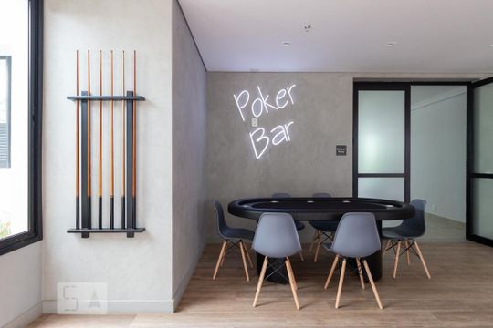 Sala de Jogos de apartamento à venda com 1 quarto, 25m² em Mirandópolis, São Paulo