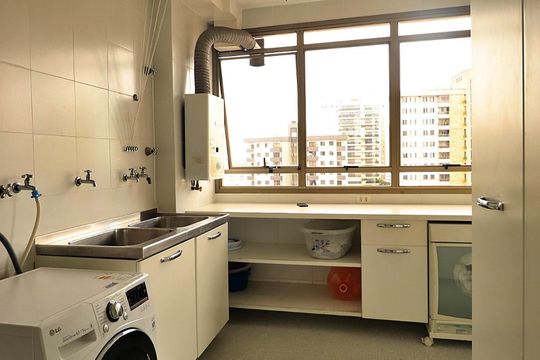 Área de Serviço de apartamento à venda com 3 quartos, 244m² em Vila Gilda, Santo André