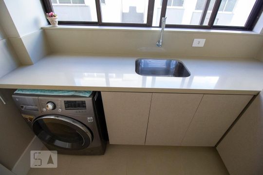 Area de serviço de apartamento para alugar com 4 quartos, 170m² em Centro, Florianópolis