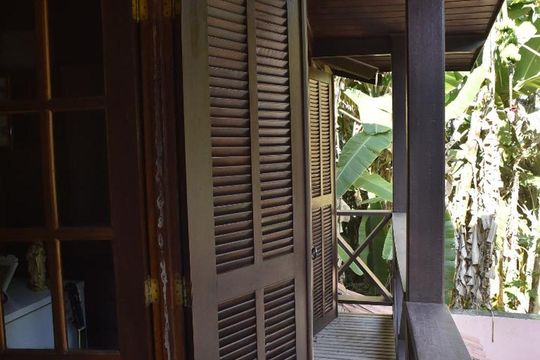 Varanda do Quarto 2 de casa de condomínio para alugar com 3 quartos, 250m² em Freguesia de Jacarepaguá, Rio de Janeiro