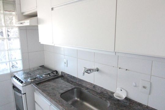 Cozinha de apartamento para alugar com 2 quartos, 115m² em Anhangabaú, Jundiaí