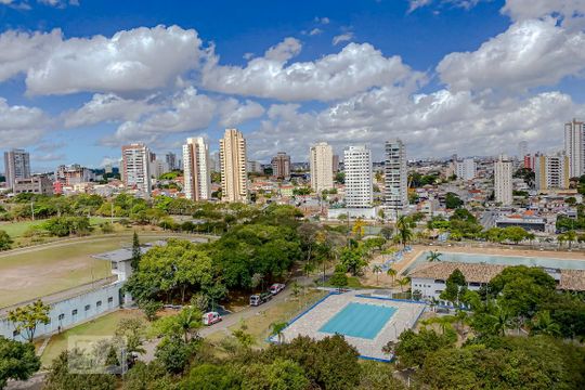 Vista Quarto e Sala de apartamento à venda com 1 quarto, 36m² em Vila Regente Feijó, São Paulo