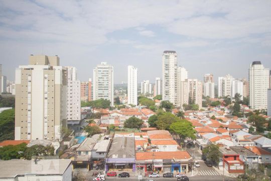Vista de apartamento para alugar com 2 quartos, 70m² em Campo Belo, São Paulo