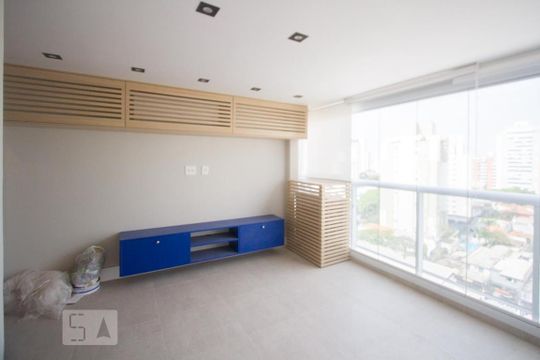 Sala de apartamento para alugar com 2 quartos, 70m² em Campo Belo, São Paulo
