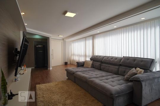 Sala de apartamento à venda com 3 quartos, 100m² em Centro, Canoas
