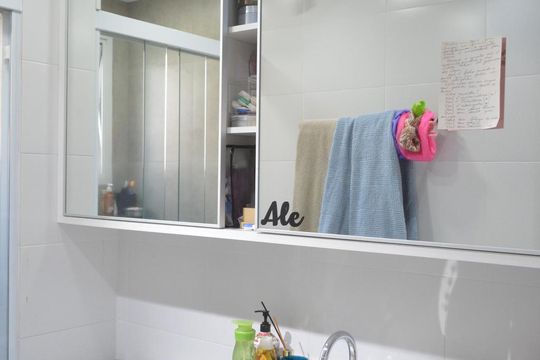 Banheiro da suite 1 de apartamento à venda com 3 quartos, 127m² em Tatuapé, São Paulo