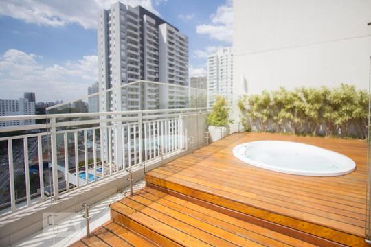 Ofurô de kitnet/studio para alugar com 1 quarto, 31m² em Jardim Novo Santo Amaro, São Paulo