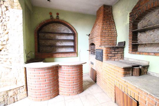 Área comum - Churrasqueira de casa à venda com 3 quartos, 200m² em Vila Libanesa, São Paulo