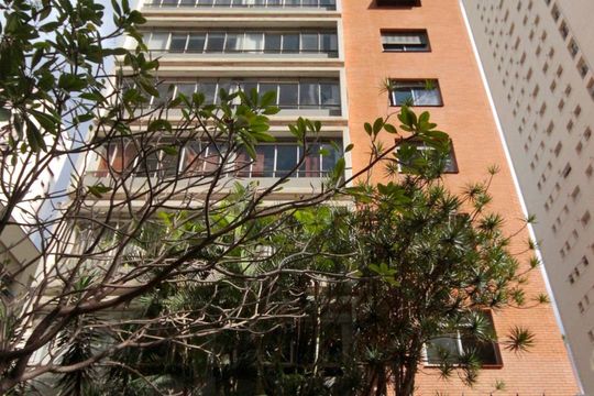 Fachada de apartamento para alugar com 3 quartos, 153m² em Santa Cecilia, São Paulo
