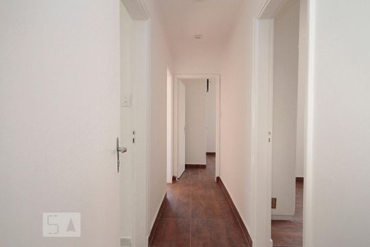 Corredor de apartamento para alugar com 3 quartos, 153m² em Santa Cecilia, São Paulo