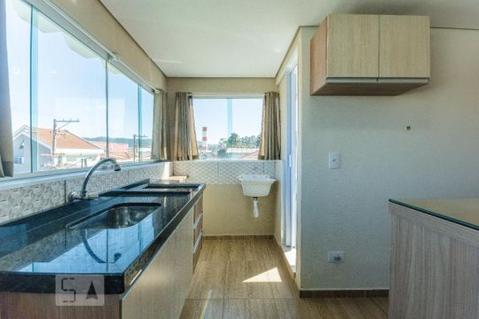 Cozinha de kitnet/studio para alugar com 1 quarto, 22m² em Vila Constança, São Paulo