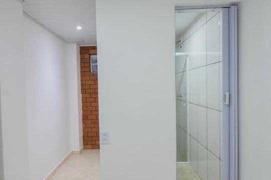 Dormitório de apartamento para alugar com 1 quarto, 20m² em Jardim Ibirapuera, São Paulo