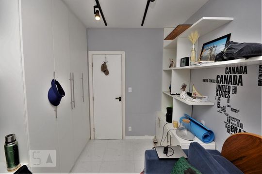 Quarto 1 de apartamento à venda com 2 quartos, 60m² em Flamengo, Rio de Janeiro