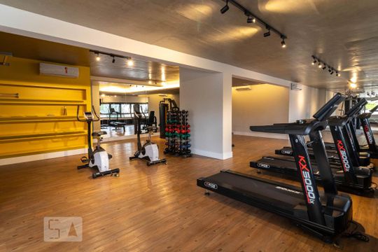 Área comum - Academia de kitnet/studio para alugar com 1 quarto, 35m² em Santana, São Paulo