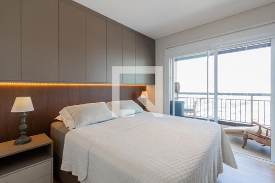Suíte 3 de apartamento para alugar com 3 quartos, 136m² em Vila Olímpia, São Paulo