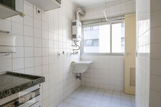 Área de Serviço de kitnet/studio à venda com 2 quartos, 58m² em Sumarezinho, São Paulo