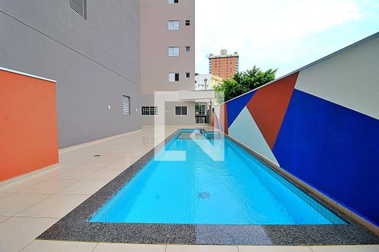 Área comum - Piscina de apartamento à venda com 2 quartos, 50m² em Parque das Nações, Santo André
