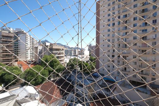 Varanda Vista de apartamento à venda com 1 quarto, 60m² em Tijuca, Rio de Janeiro