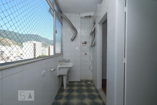 Área de Serviço de apartamento à venda com 1 quarto, 60m² em Tijuca, Rio de Janeiro