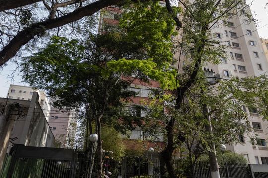 Fachada de apartamento para alugar com 1 quarto, 52m² em Vila Olímpia, São Paulo