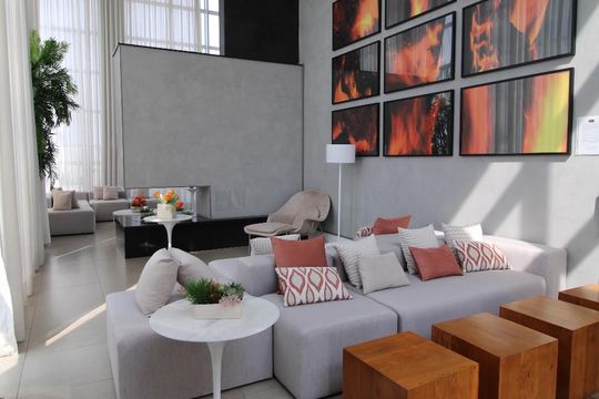 Área comum de apartamento para alugar com 2 quartos, 68m² em Vila Gertrudes, São Paulo